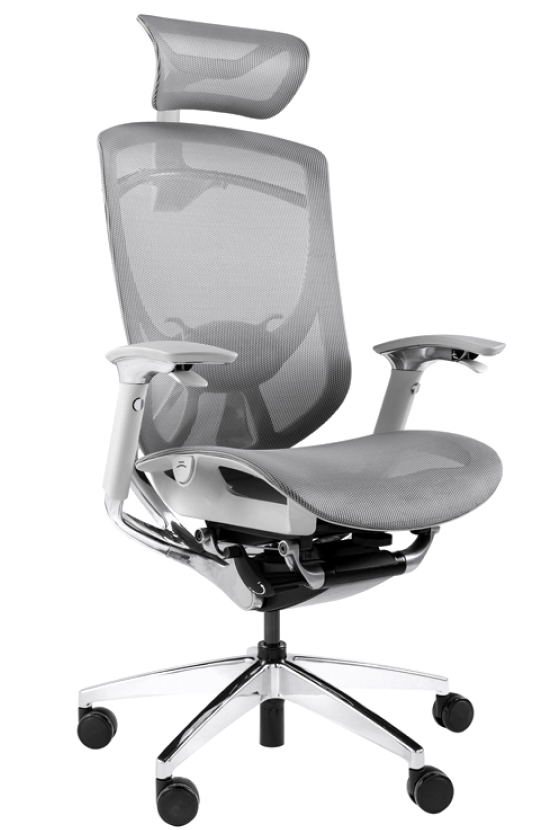 gray office chair with four wheels 
